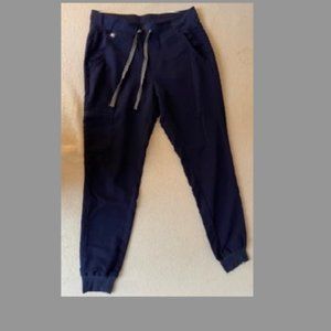 Figs, navy, small jogger scrubs